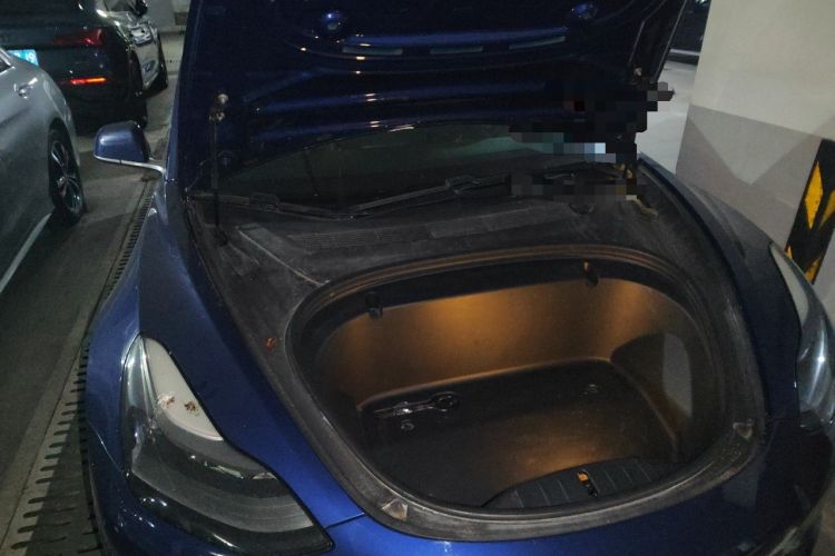 Used Tesla Model 3 2020 Long-Range Rear-Wheel-Drive Version Engine Bay Right