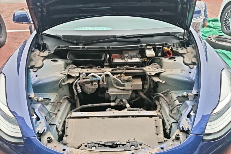 Used Tesla Model 3 2020 Standard Range Rear-Wheel Drive Upgraded Version Engine Bay