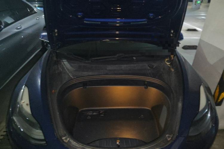 Used Tesla Model 3 2020 Long-Range Rear-Wheel-Drive Version Engine Bay