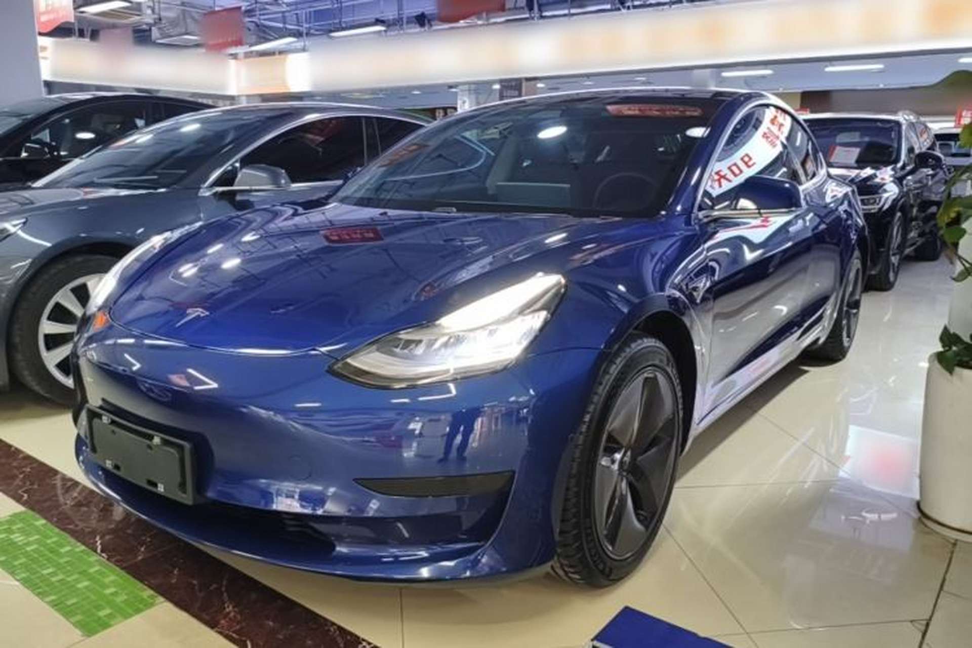 Used Tesla Model 3 2020 Standard Range Rear-Wheel Drive Upgraded Version Front Left 45 Deg