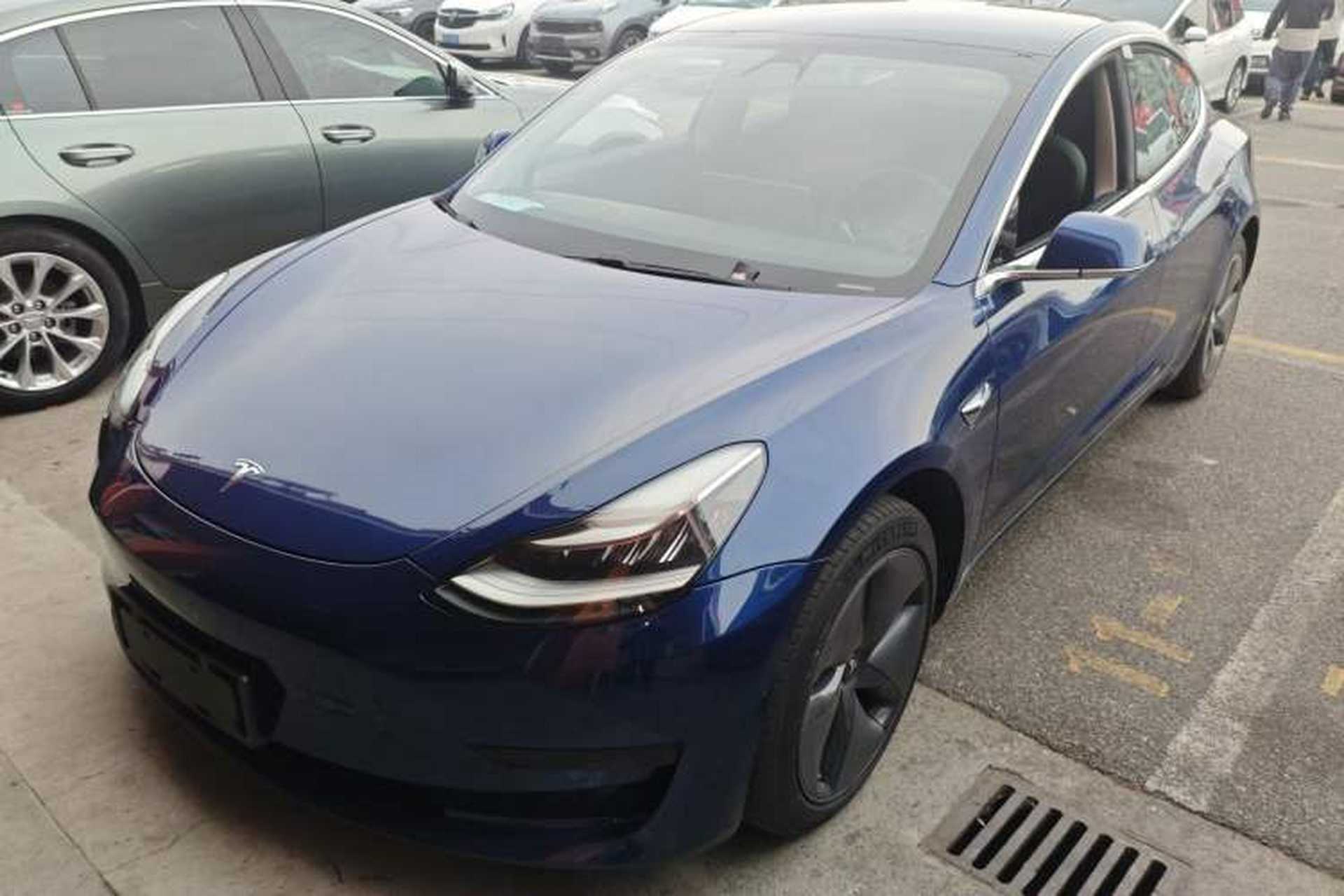 Used Tesla Model 3 2020 Standard Range Rear-Wheel Drive Upgraded Version Front Left 45 Deg