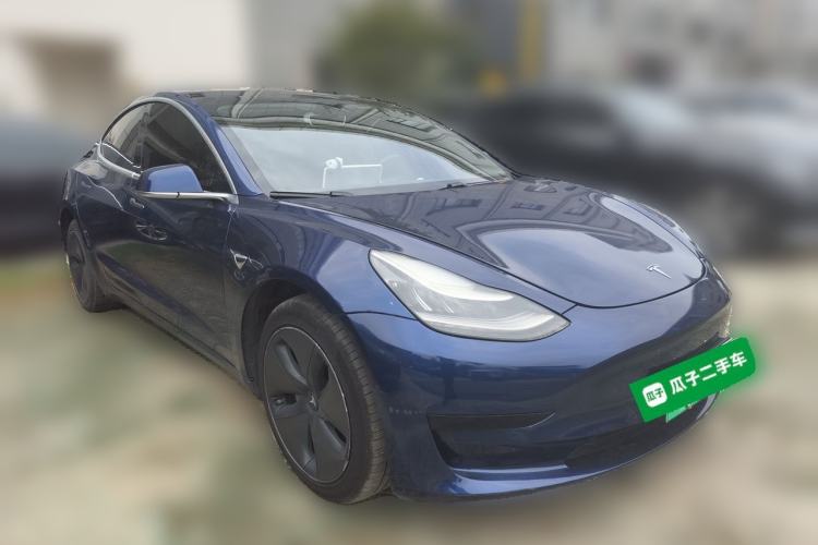 Used Tesla Model 3 2020 Standard Range Rear-Wheel Drive Upgraded Version Front Right 45 Deg