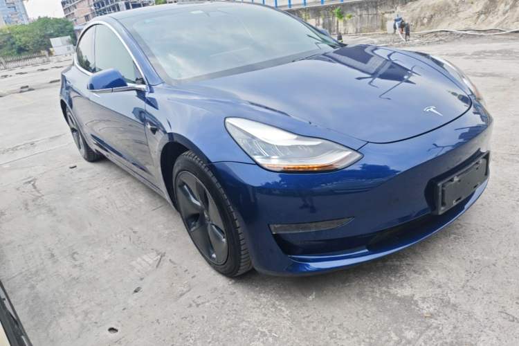 Used Tesla Model 3 2020 Refreshed Version Long-Range Rear-Wheel Drive Front Right 45 Deg