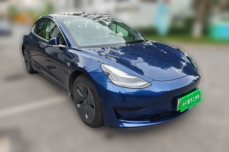 Used Tesla Model 3 2020 Standard Range Rear-Wheel Drive Upgraded Version Front Right 45 Deg