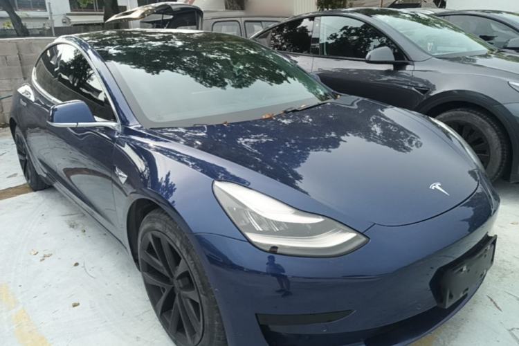Used Tesla Model 3 2020 Standard Range Rear-Wheel Drive Upgraded Version Front Right 45 Deg