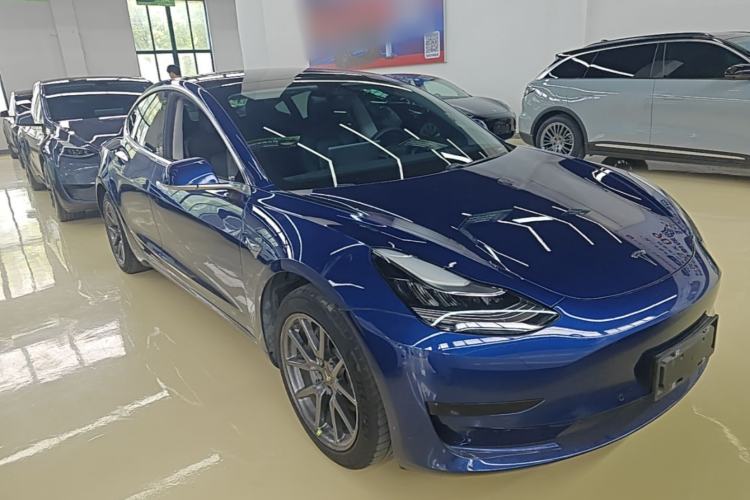 Used Tesla Model 3 2020 Standard Range Rear-Wheel Drive Upgraded Version Front Right 45 Deg