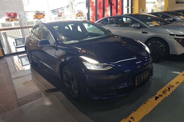 Used Tesla Model 3 2020 Standard Range Rear-Wheel Drive Upgraded Version Front Right 45 Deg