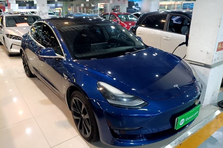 Used Tesla Model 3 2020 Refreshed Version Long-Range Rear-Wheel Drive Front Right 45 Deg