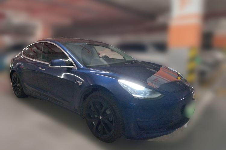 Used Tesla Model 3 2020 Refreshed Version Long-Range Rear-Wheel Drive Front Right 45 Deg