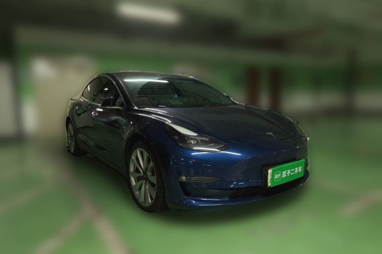 Used Tesla Model 3 2020 Refreshed Version Long-Range Rear-Wheel Drive Front Right 45 Deg