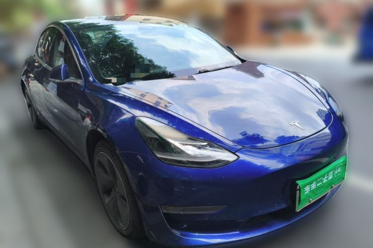 Used Tesla Model 3 2020 Refreshed Version Long-Range Rear-Wheel Drive Front Right 45 Deg