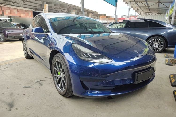 Used Tesla Model 3 2020 Standard Range Rear-Wheel Drive Upgraded Version Front Right 45 Deg