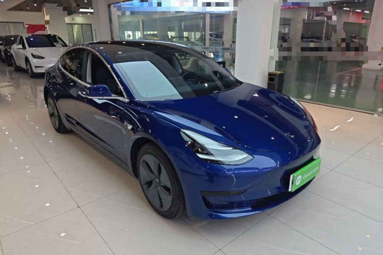 Used Tesla Model 3 2020 Standard Range Rear-Wheel Drive Upgraded Version Front Right 45 Deg