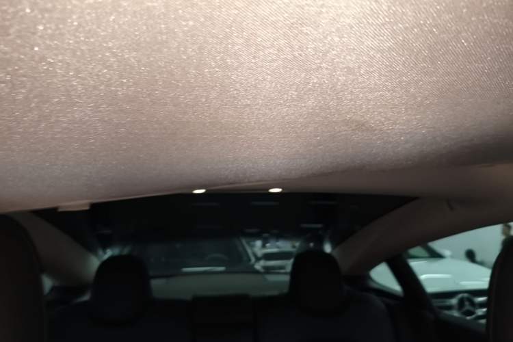 Used Tesla Model 3 2020 Revised Version Standard Range Rear-Wheel Drive – Upgraded Edition Headliner
