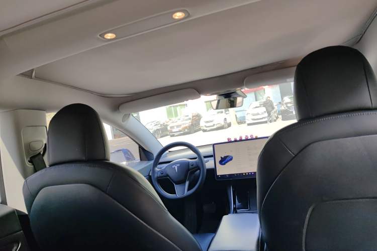 Used Tesla Model 3 2020 Standard Range Rear-Wheel Drive Upgraded Version Headliner