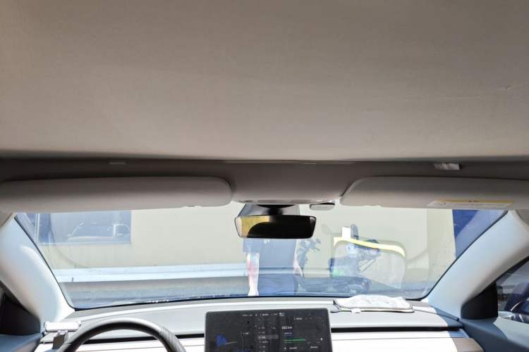 Used Tesla Model 3 2020 Long-Range Rear-Wheel-Drive Version Headliner
