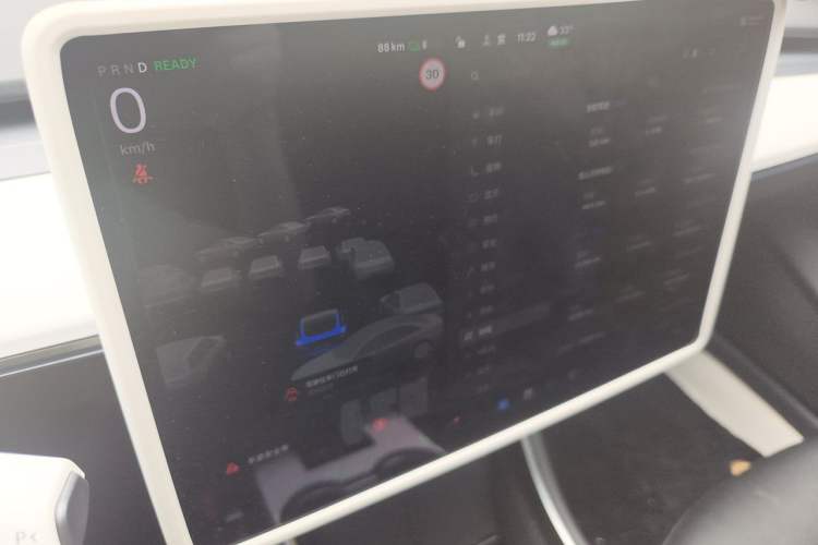 Used Tesla Model 3 2020 Standard Range Rear-Wheel Drive Upgraded Version Instrument Cluster