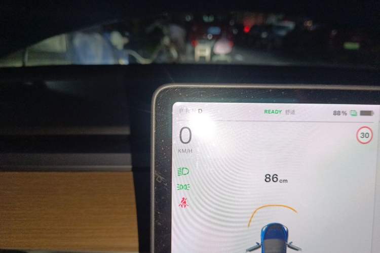 Used Tesla Model 3 2020 Revised Version Standard Range Rear-Wheel Drive – Upgraded Edition Instrument Cluster