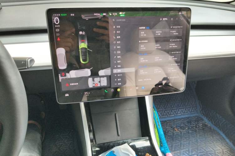 Used Tesla Model 3 2020 Refreshed Version Long-Range Rear-Wheel Drive Instrument Cluster