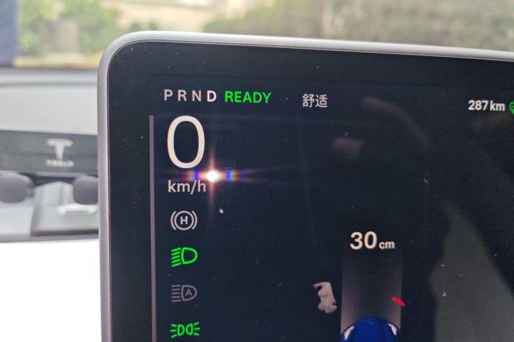 Used Tesla Model 3 2020 Revised Version Standard Range Rear-Wheel Drive – Upgraded Edition Instrument Cluster