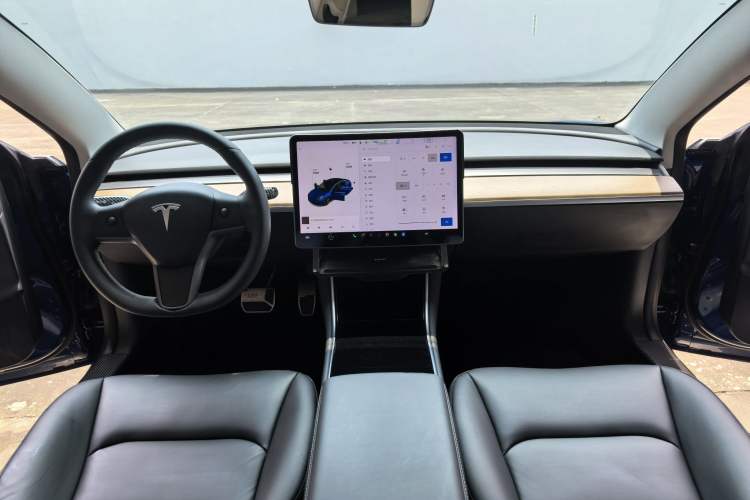 Used Tesla Model 3 2020 Standard Range Rear-Wheel Drive Upgraded Version Interior 2