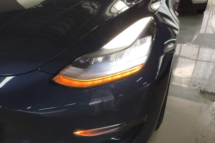 Used Tesla Model 3 2020 Standard Range Rear-Wheel Drive Upgraded Version Left Front Headlight