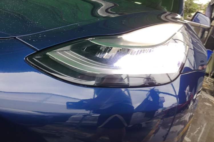 Used Tesla Model 3 2020 Revised Version Standard Range Rear-Wheel Drive – Upgraded Edition Left Front Headlight