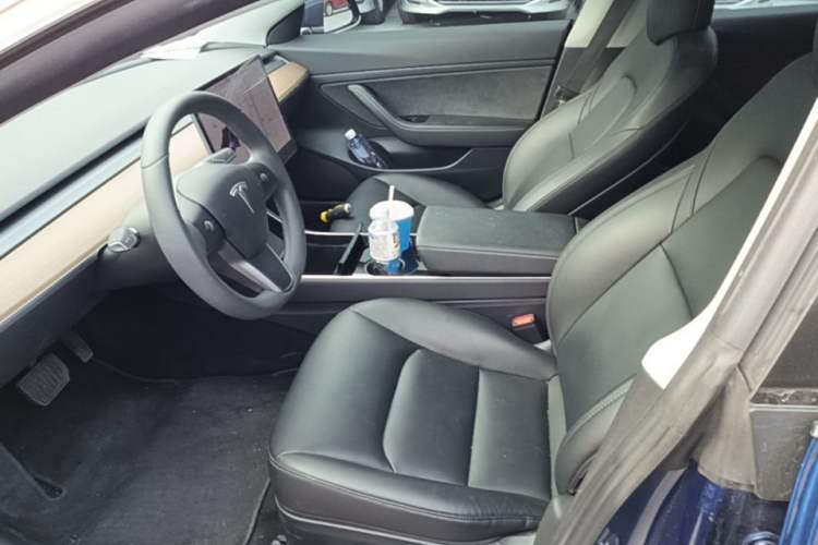 Used Tesla Model 3 2020 Standard Range Rear-Wheel Drive Upgraded Version Left Front Seat