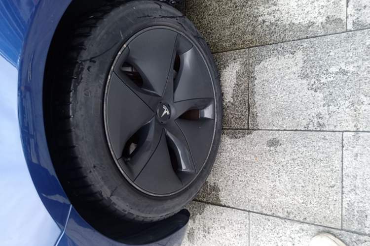 Used Tesla Model 3 2020 Revised Version Standard Range Rear-Wheel Drive – Upgraded Edition Left Front Wheel Hub
