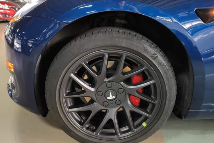 Used Tesla Model 3 2020 Standard Range Rear-Wheel Drive Upgraded Version Left Front Wheel Hub
