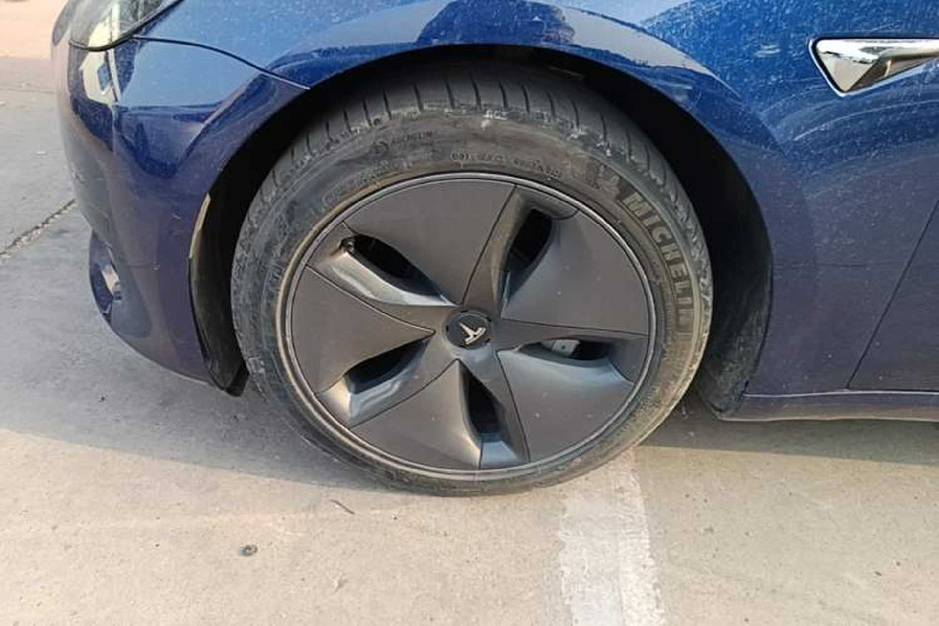 Used Tesla Model 3 2020 Standard Range Rear-Wheel Drive Upgraded Version Left Front Wheel Hub