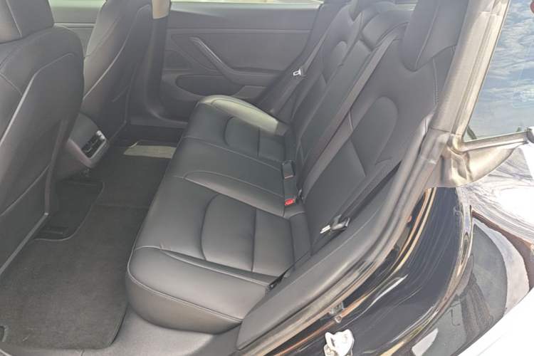 Used Tesla Model 3 2020 Revised Version Standard Range Rear-Wheel Drive – Upgraded Edition Left Rear Seat