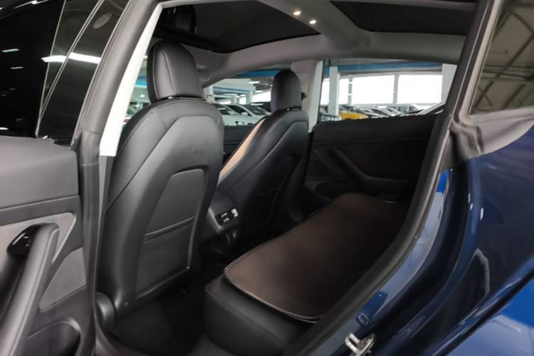 Used Tesla Model 3 2020 Standard Range Rear-Wheel Drive Upgraded Version Left Rear Seat