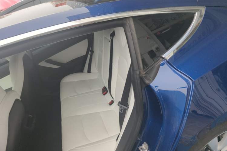Used Tesla Model 3 2020 Refreshed Version Long-Range Rear-Wheel Drive Left Rear Seat