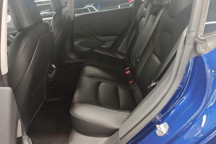 Used Tesla Model 3 2020 Standard Range Rear-Wheel Drive Upgraded Version Left Rear Seat