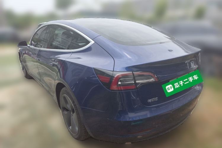 Used Tesla Model 3 2020 Standard Range Rear-Wheel Drive Upgraded Version Rear Left 45 Deg