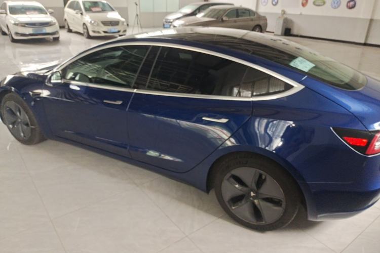 Used Tesla Model 3 2020 Revised Version Standard Range Rear-Wheel Drive – Upgraded Edition Rear Left 45 Deg