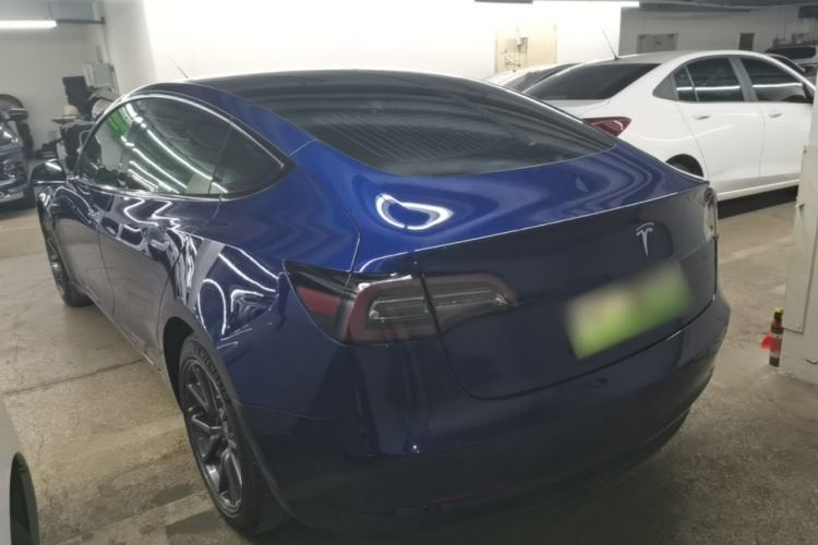 Used Tesla Model 3 2020 Revised Version Standard Range Rear-Wheel Drive – Upgraded Edition Rear Left 45 Deg