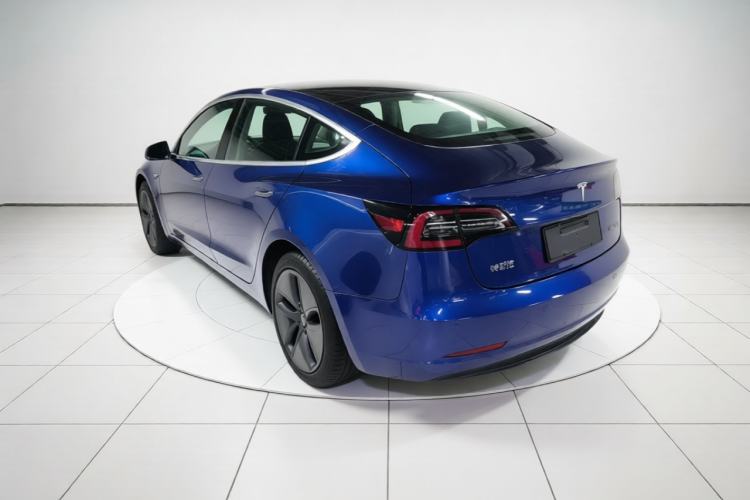 Used Tesla Model 3 2020 Refreshed Version Long-Range Rear-Wheel Drive Rear Left 45 Deg