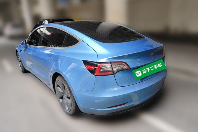 Used Tesla Model 3 2020 Standard Range Rear-Wheel Drive Upgraded Version Rear Left 45 Deg