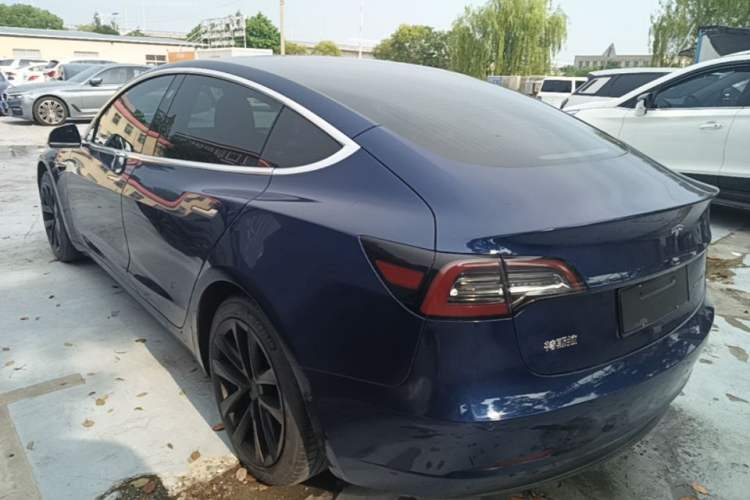 Used Tesla Model 3 2020 Standard Range Rear-Wheel Drive Upgraded Version Rear Left 45 Deg