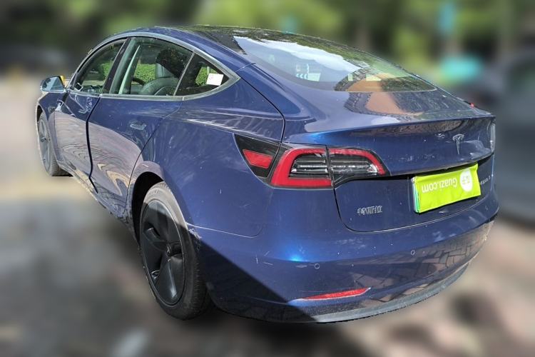 Used Tesla Model 3 2020 Revised Version Standard Range Rear-Wheel Drive – Upgraded Edition Rear Left 45 Deg