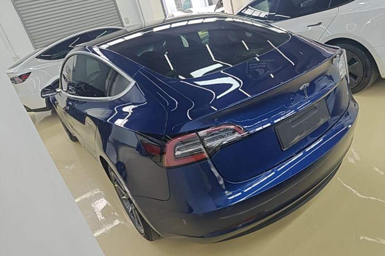Used Tesla Model 3 2020 Standard Range Rear-Wheel Drive Upgraded Version Rear Left 45 Deg