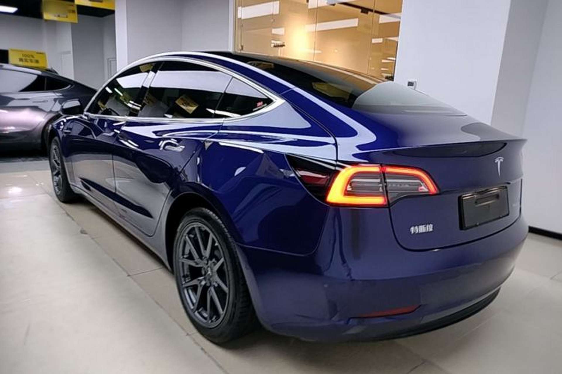 Used Tesla Model 3 2020 Standard Range Rear-Wheel Drive Upgraded Version Rear Left 45 Deg