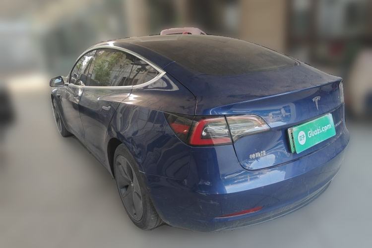 Used Tesla Model 3 2020 Standard Range Rear-Wheel Drive Upgraded Version Rear Left 45 Deg