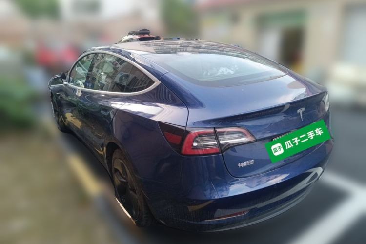 Used Tesla Model 3 2020 Revised Version Standard Range Rear-Wheel Drive – Upgraded Edition Rear Left 45 Deg
