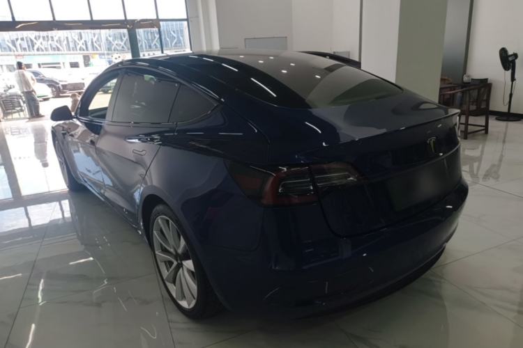 Used Tesla Model 3 2020 Standard Range Rear-Wheel Drive Upgraded Version Rear Left 45 Deg