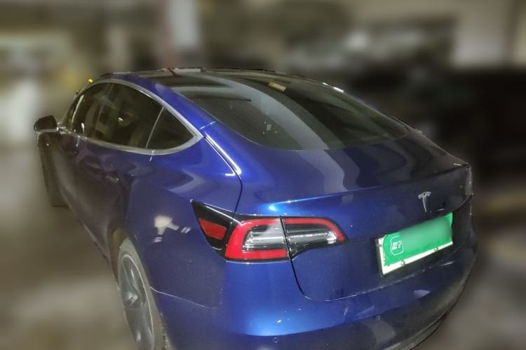 Used Tesla Model 3 2020 Standard Range Rear-Wheel Drive Upgraded Version Rear Left 45 Deg