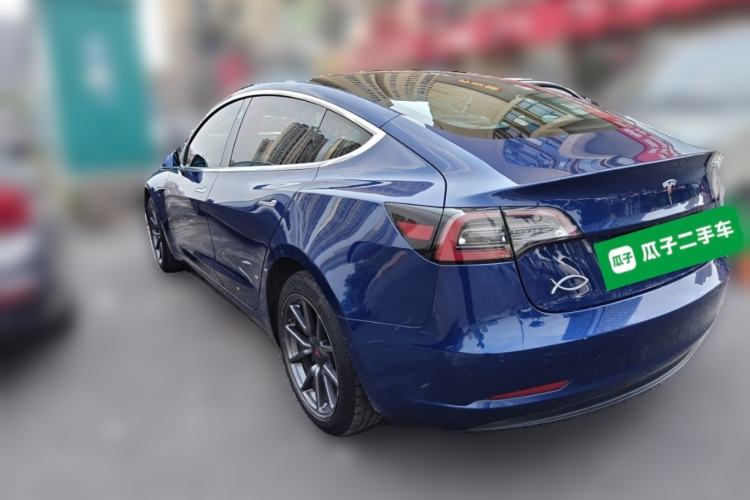 Used Tesla Model 3 2020 Standard Range Rear-Wheel Drive Upgraded Version Rear Left 45 Deg