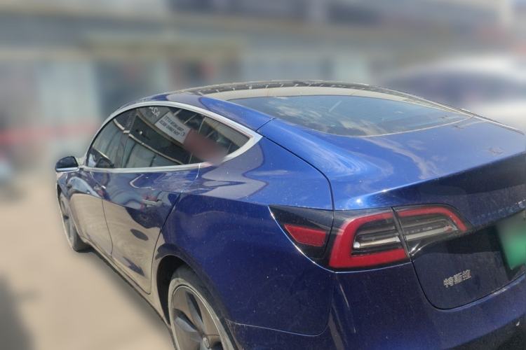 Used Tesla Model 3 2020 Standard Range Rear-Wheel Drive Upgraded Version Rear Left 45 Deg